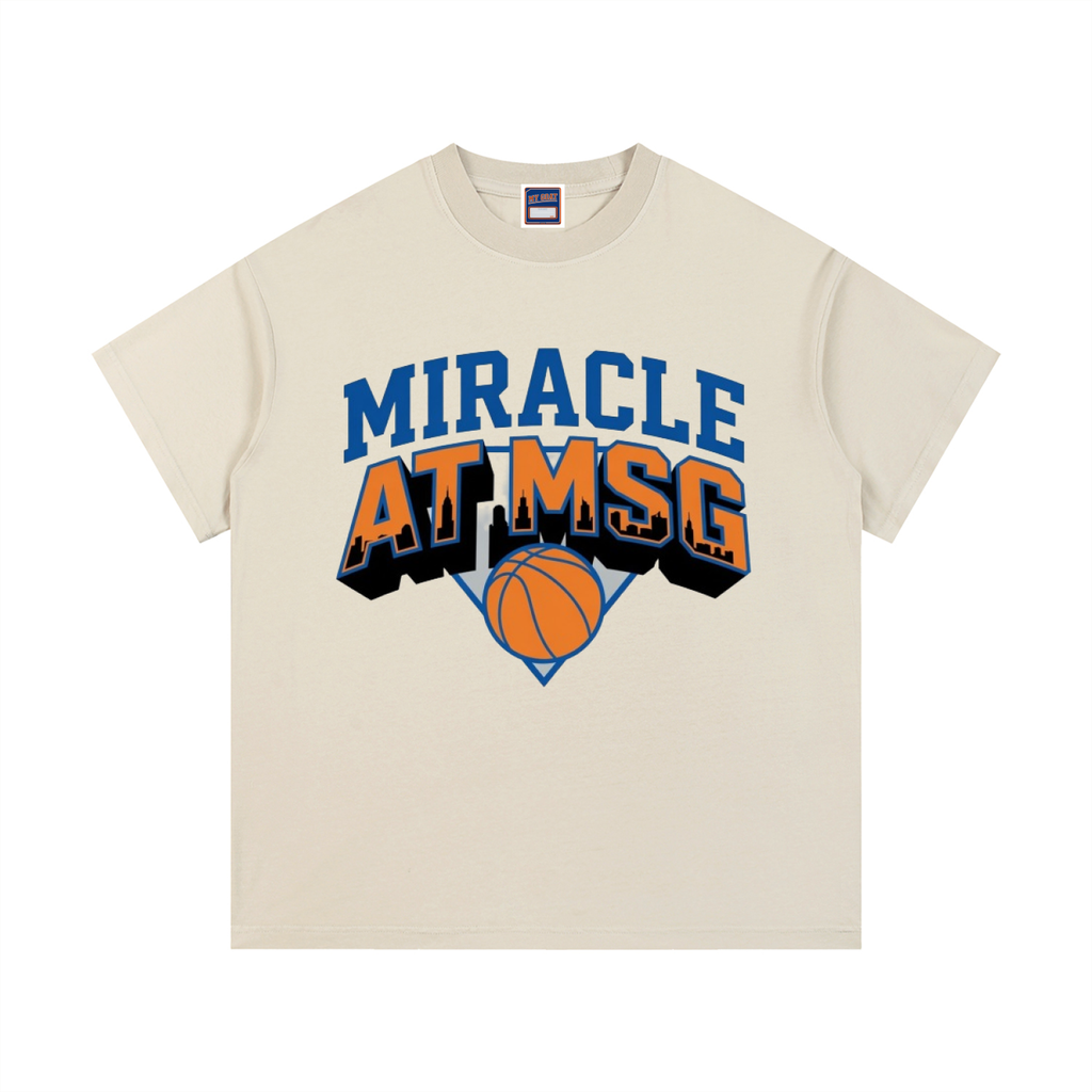 MIRACLE AT MSG Cotton T-Shirt